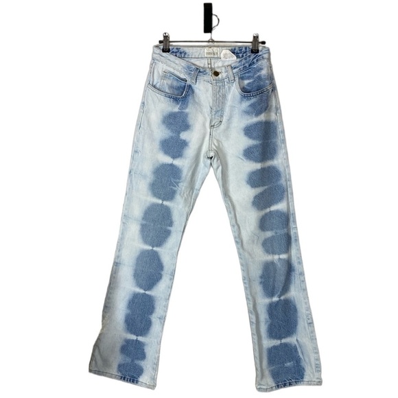 Vintage moda intl bleach dye bootcut jeans - Picture 1 of 5